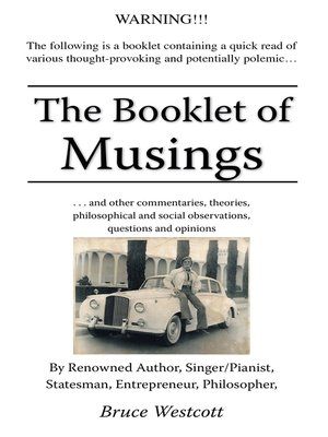 cover image of The Booklet of Musings